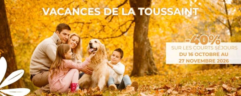 Promotion spéciale vacances de la Toussaint Promotion spéciale vacances de la Toussaint